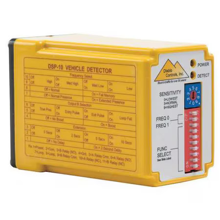 Diablo Controls Dsp-10 Lv Vehicle Detector, 11 Pin Plug-In, 1Channel