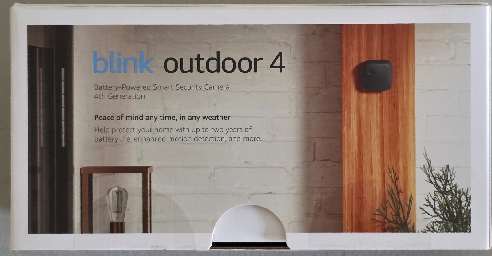 Blink Outdoor 4 (4th Gen) Wire-Free Smart Security Camera System (1 Camera) NEW