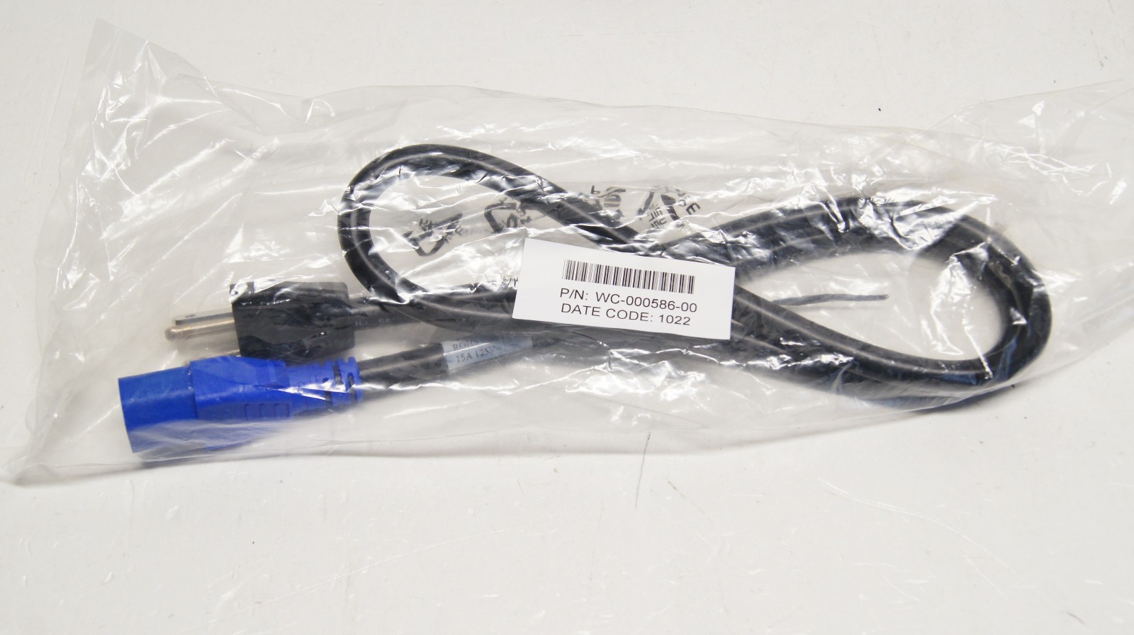 QSC | WC-000586-20 | Q-SYS OEM | 3 Foot CORD 3FT 14AWG Locking AC Power 3' Cord