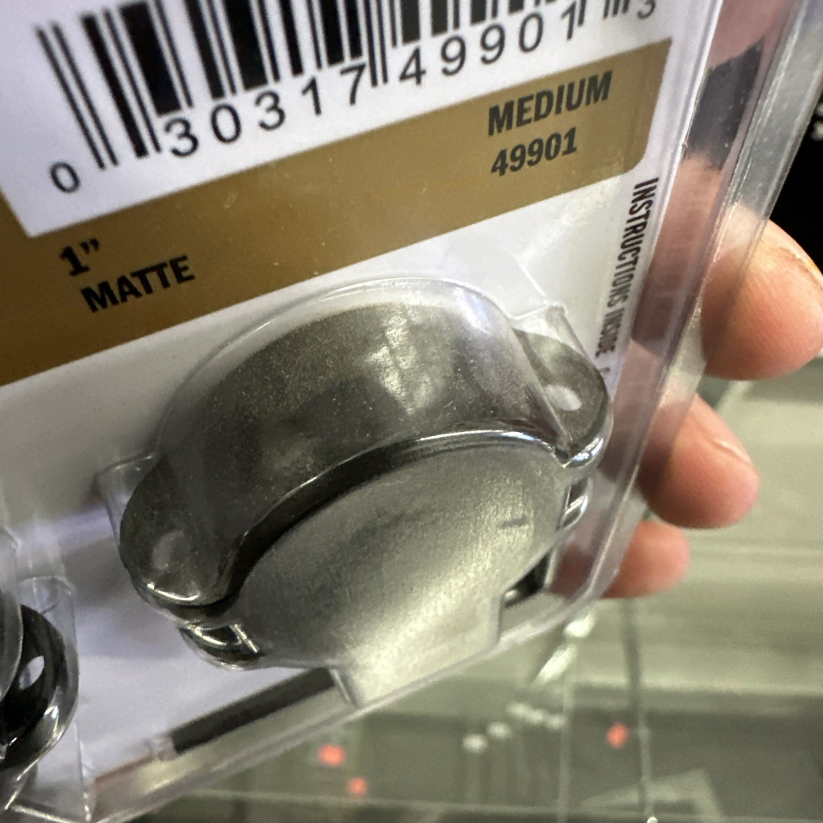 Leupold Scope Rings, 1" Diameter, Standard Medium Matte, Part 49901
