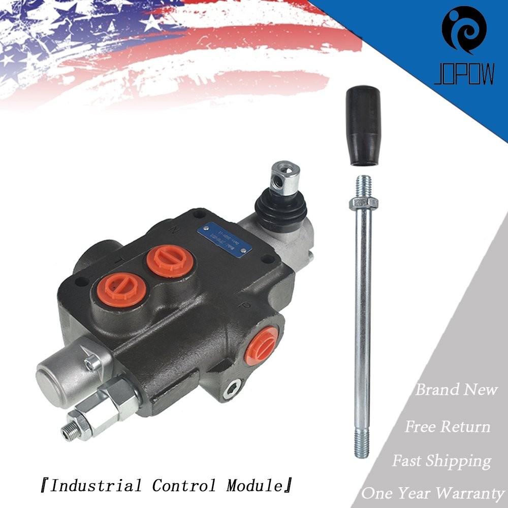 1 Spool 21 GPM Hydraulic Directional Control Valve Motors Spool Double Acting
