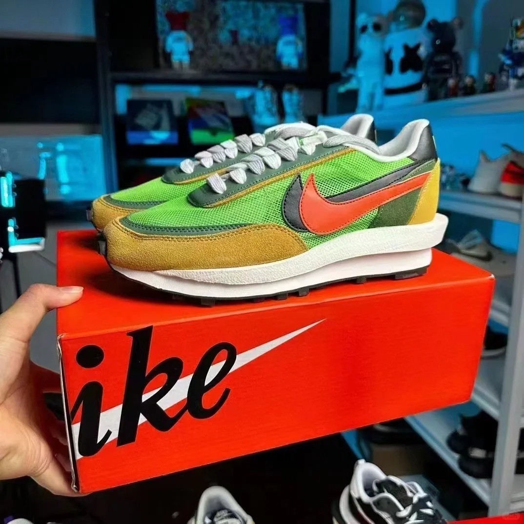 🔥BV0073-300 Sacai x Nike LDV Waffle | Green Gusto (Men’s) Shoes