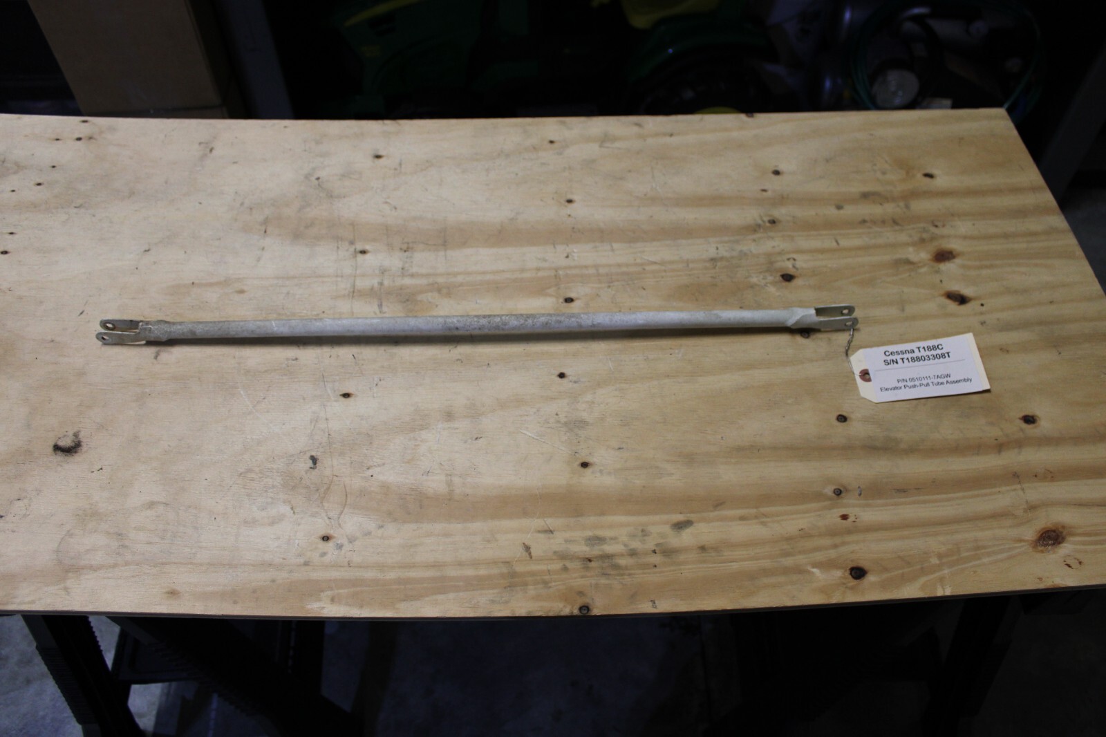 Cessna T188C 'Ag-Husky' P/N 0510111-7AGW (0510111-7) Elevator Push-Pull Tube
