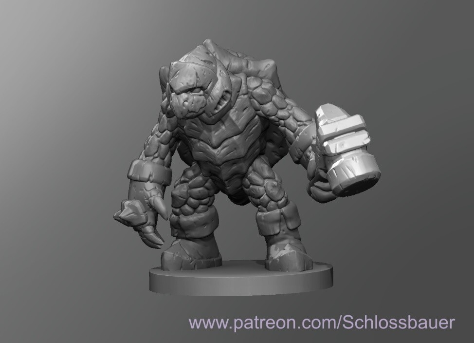 Hammer Bro Monster Manual 28mm Scale DND D&D Mario Tabletop Miniature SB