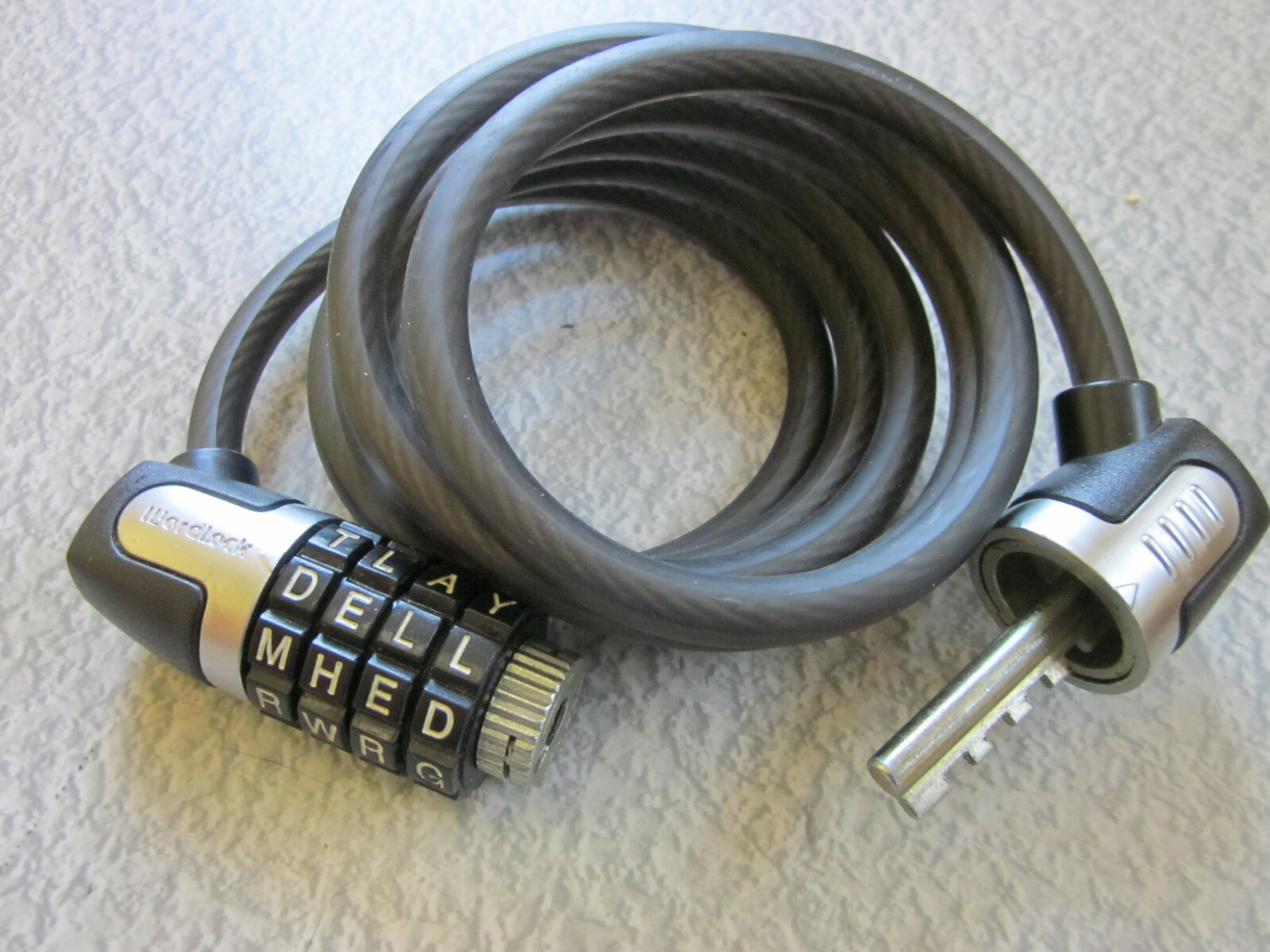 "Dell" lock black