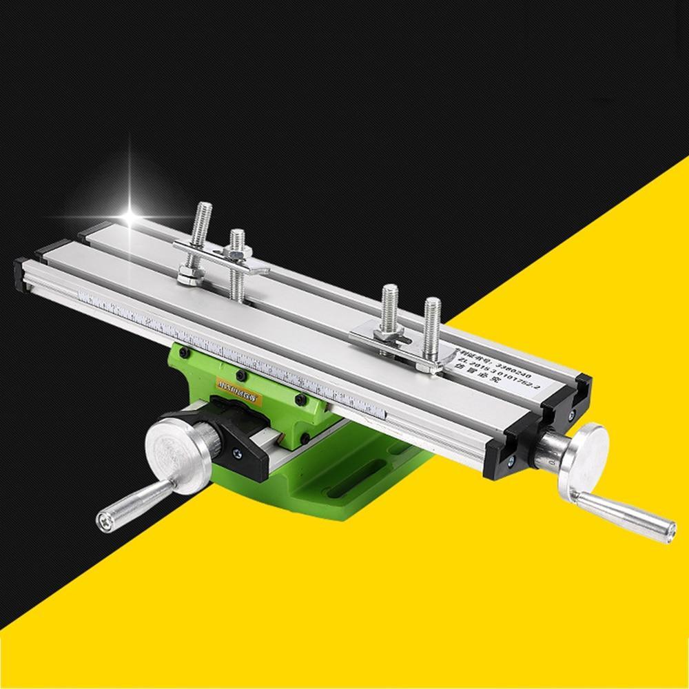 Milling Machine Working Slide Table Multifunction Worktable Vise Fixture Adjustm