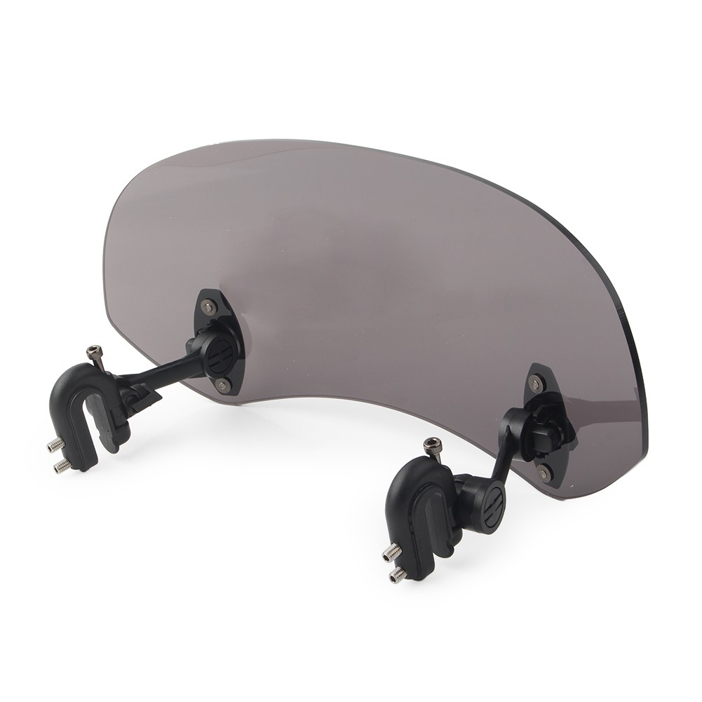 Universal Adjustable Windshield Clip On Extension Spoiler Wind Deflector Motor