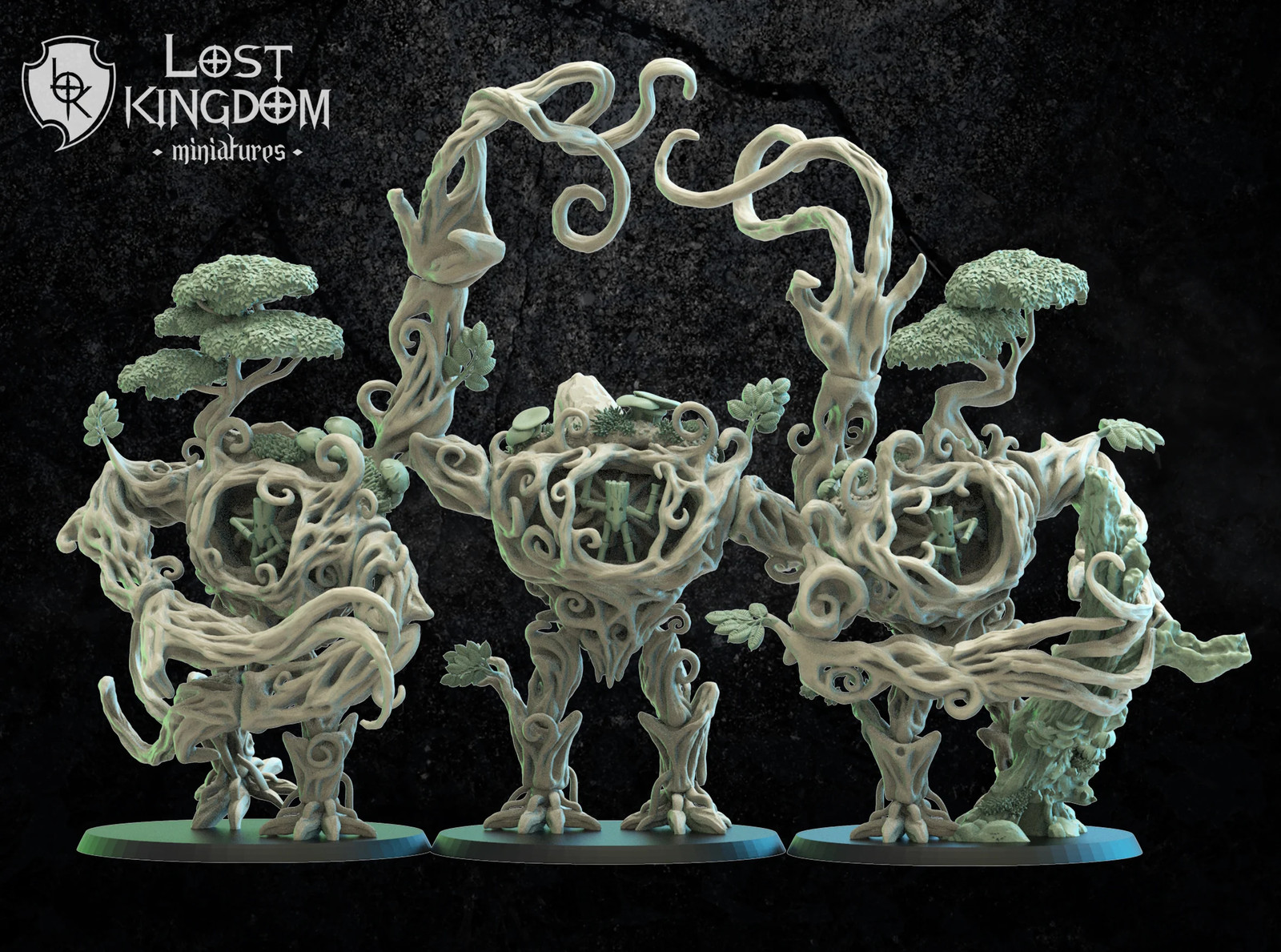 Rikku Empshells - 28-32mm Mori Elves - Resin Tabletop Miniature