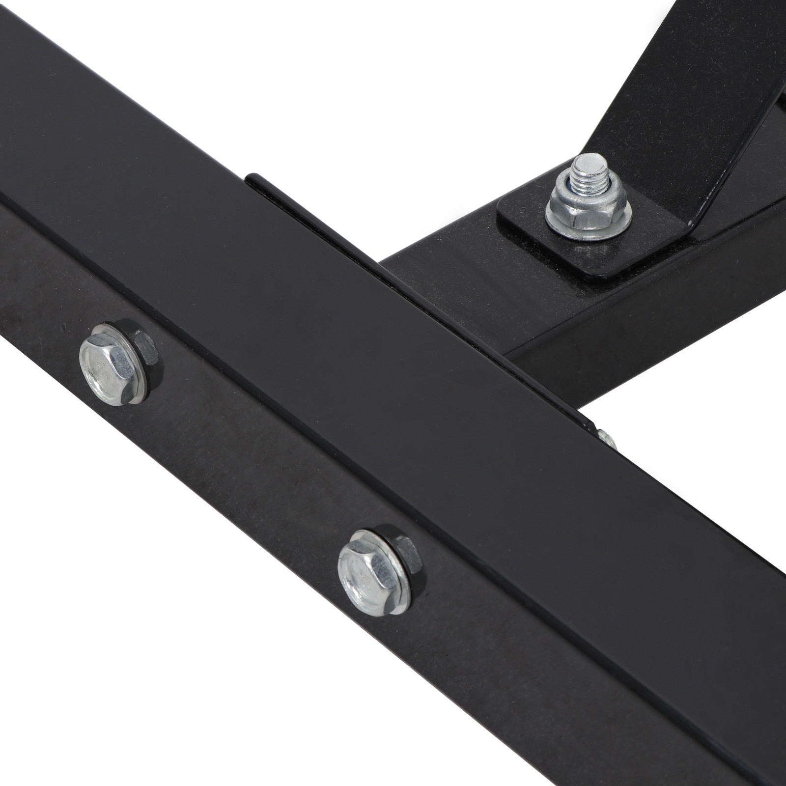2pcs Adjustable Rack Standard Solid Steel Squat Stands Barbell Press Bench