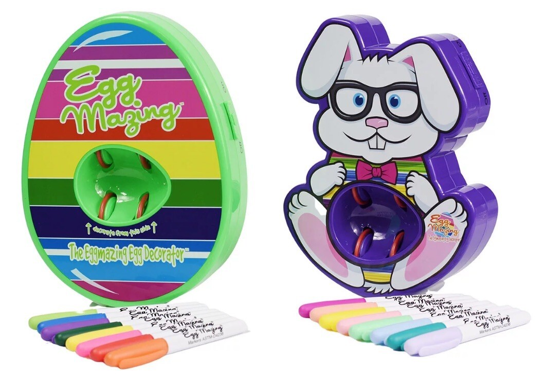 The Eggmazing Egg Decorator and Bunny Eggmazing Egg Decorator Combo Pack