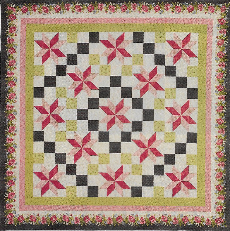 Wildflower Bouquet Quilt quilting pattern instructions