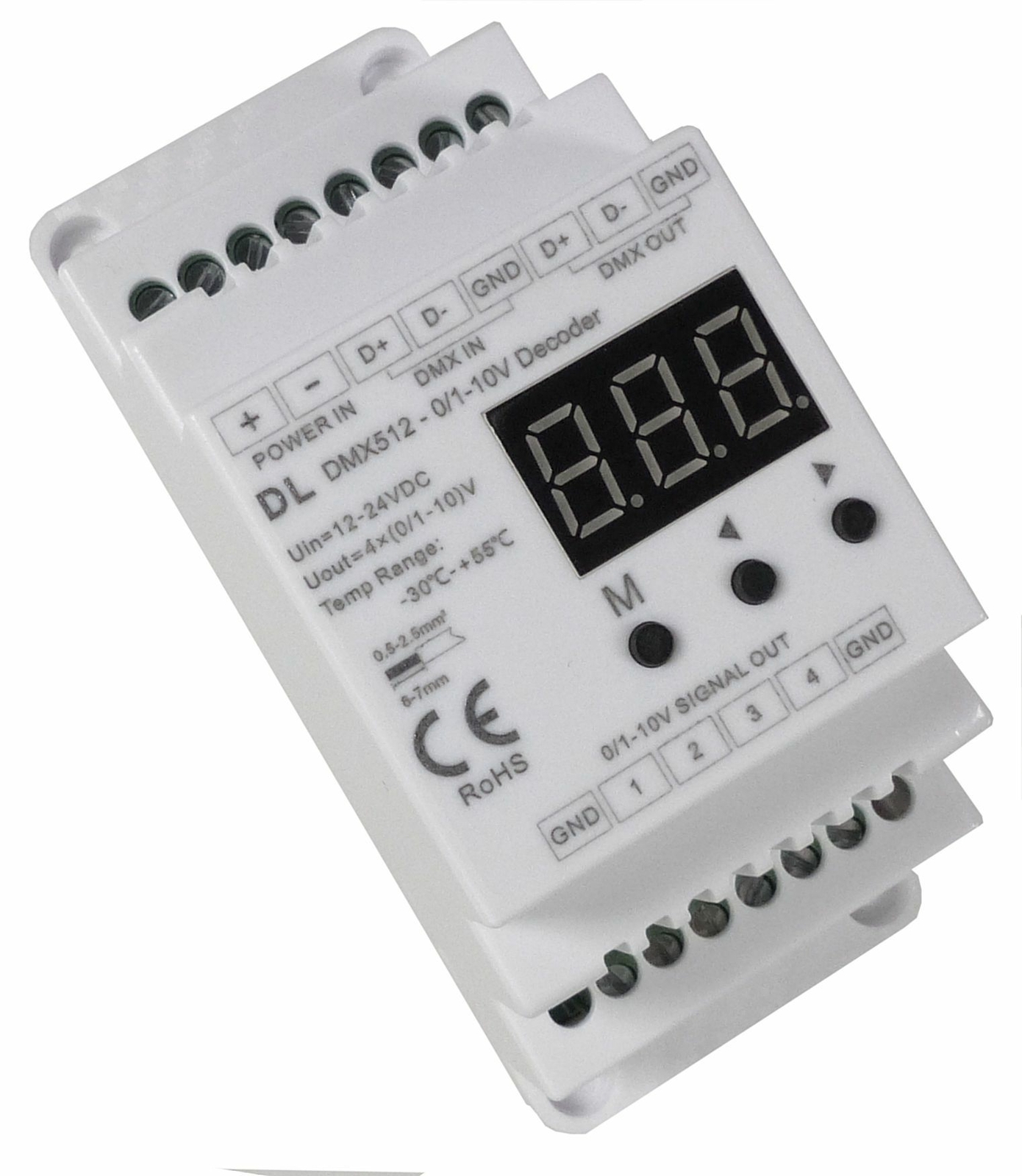 ALZO 4 Channel DMX Decoder for ALZO Dimmable DRUM LED Light