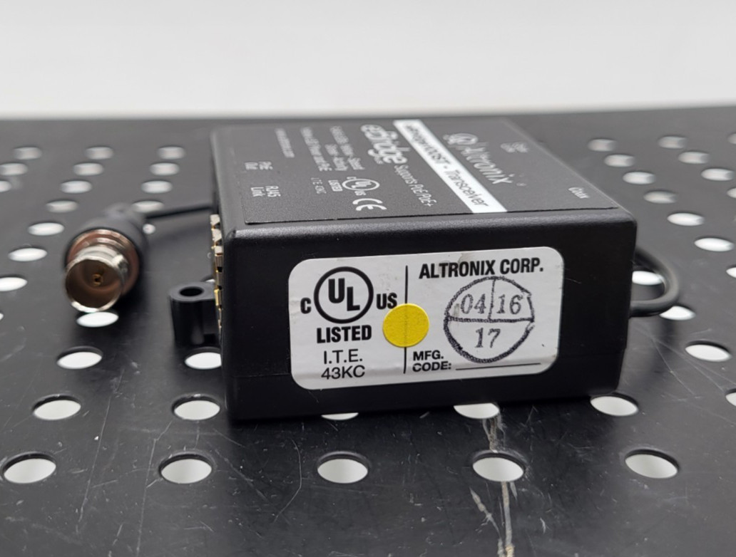 Altronix - EBRIDGE100ST - Altronix PoE/PoE+ Transceiver