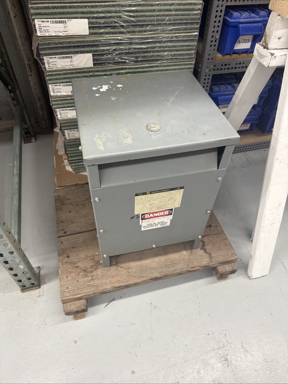 Square D Three Phase Insulated Transformer MODEL 15T85HIS