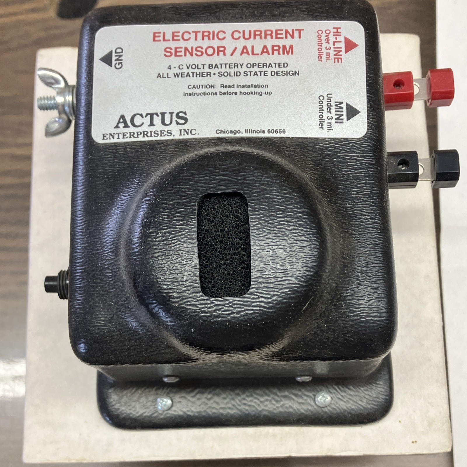 Actus Enterprises Electric Current Sensor/Alarm SA-4 (MPN SA-4)