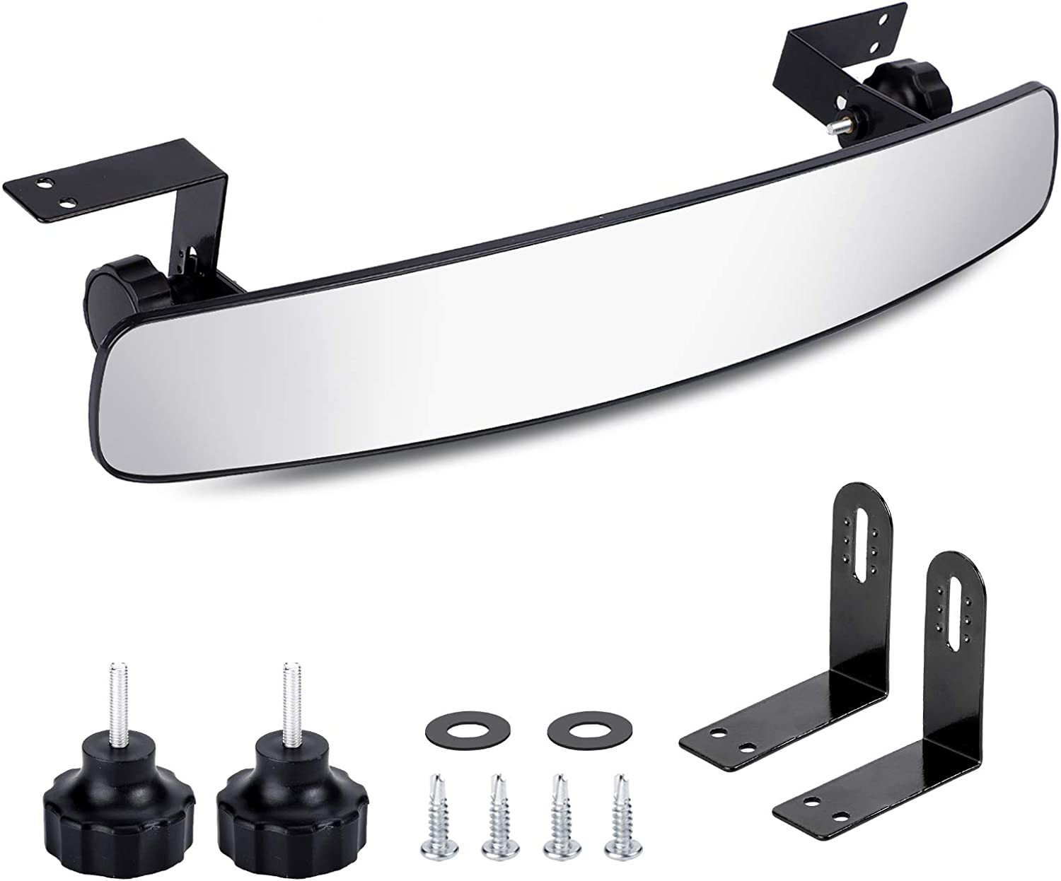 BETOOLL 16.5" Golf Cart Rear View Mirror Fits for EZGO, Yamaha, Club Car