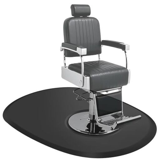 4’x5’ Salon Floor Mat for Anti Fatigue Barber Chair Mat for Circle Chair Oval