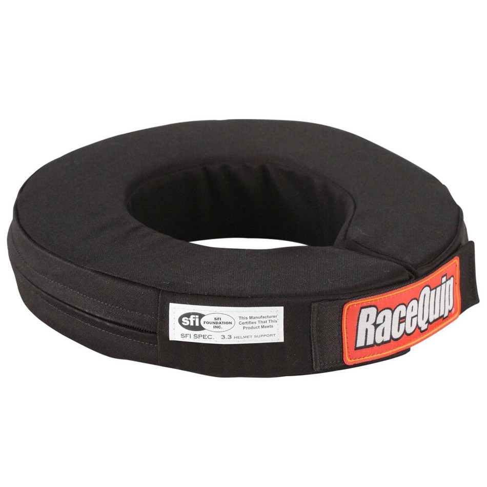 RaceQuip 360 Degree SFI 3.3 Certified Helmet and Neck Support Collar 19" Black