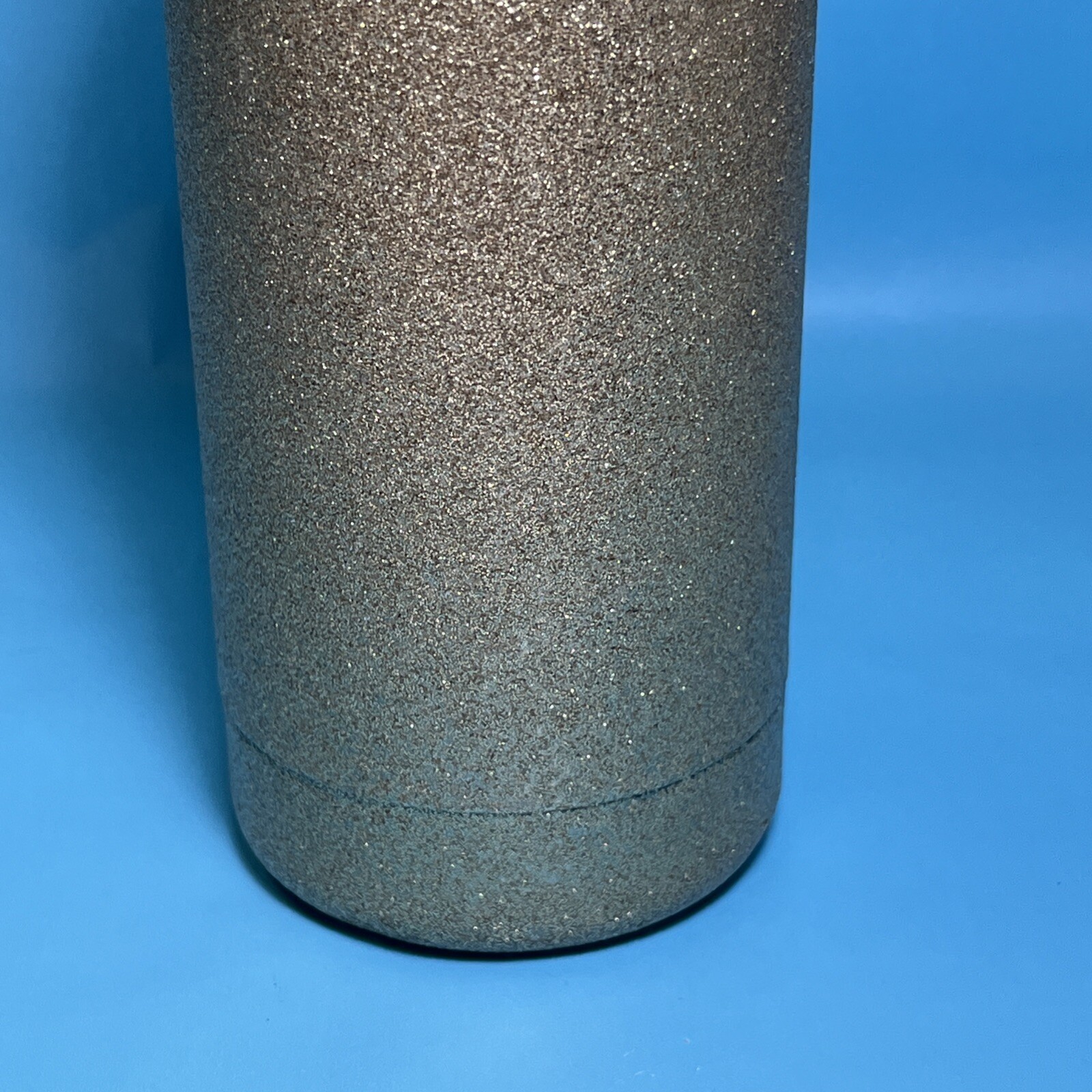 Lenox Kate Spade Gold Glitter Stainless Steel Water Bottle Thermos 17 Oz