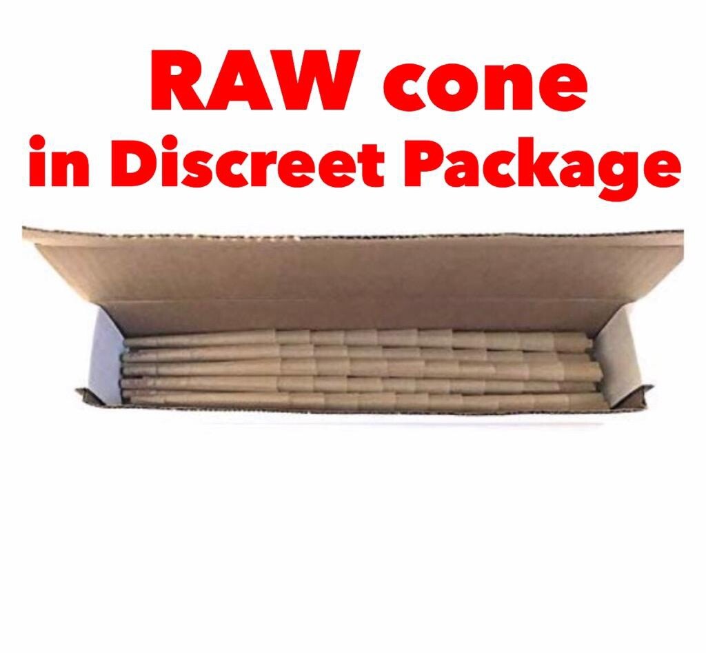 RAW classic 98 special Size Pre-Rolled Cones (100 Pack)+RAW 98 size cone loader