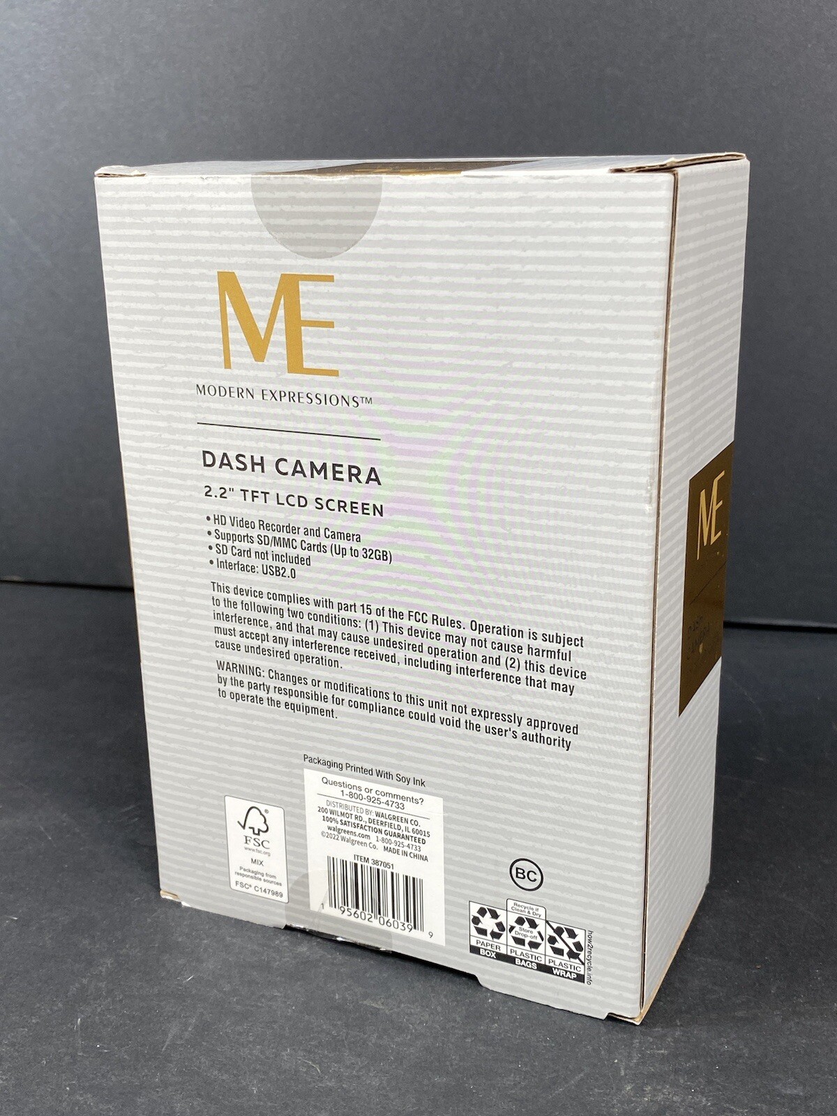 Dash Camera 2.2 TFT LCD Screen HD Video Recorder & Camera