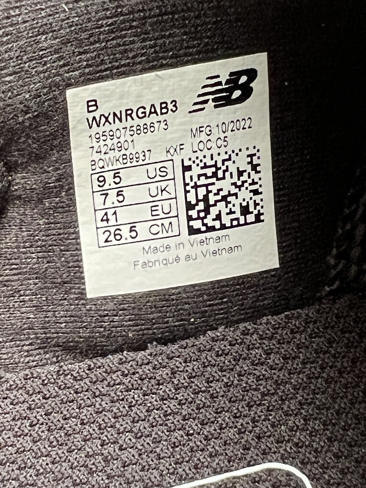 New Balance Unisex Work Shoes Dyna Soft Nergize V3 Black B Width Slip Resistant