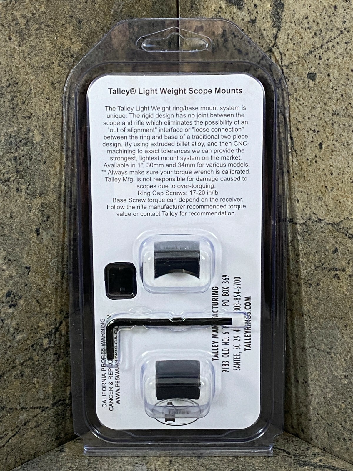 Talley Scope Mounts for Winchester XPR - 1 " Diameter, Medium 940765