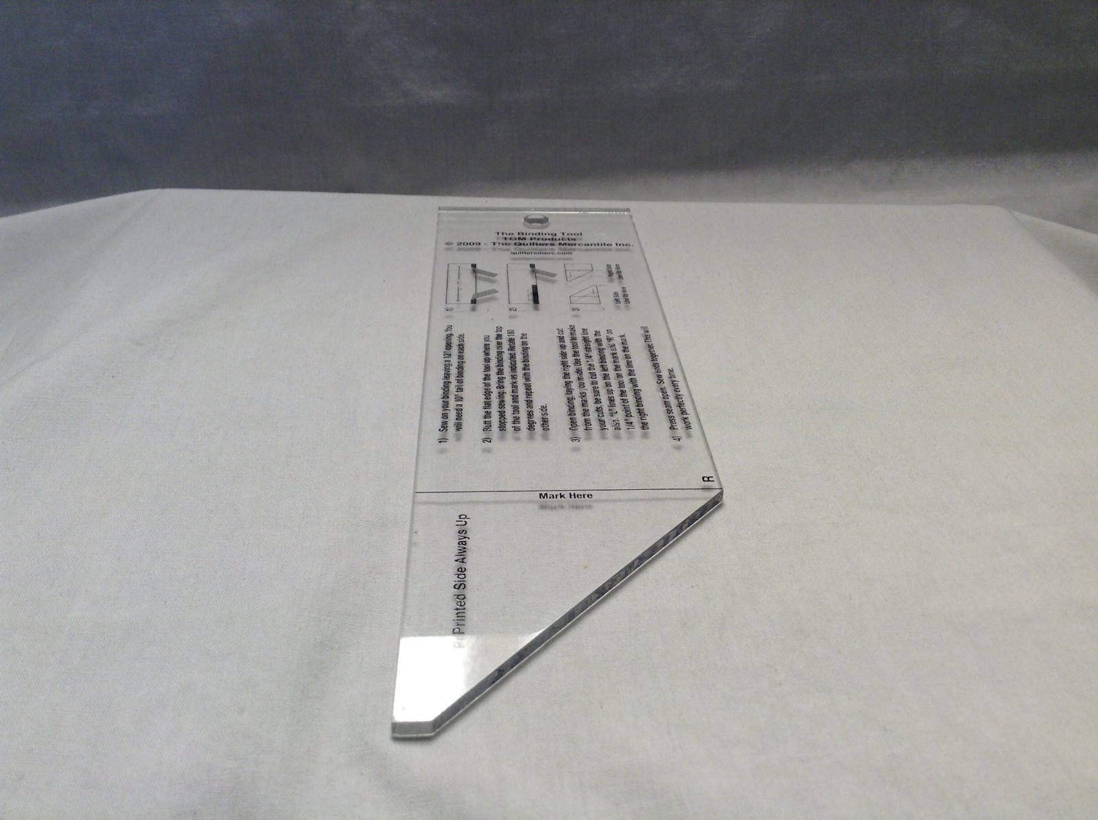 The Binding Tool – TQM Products copyright 2009