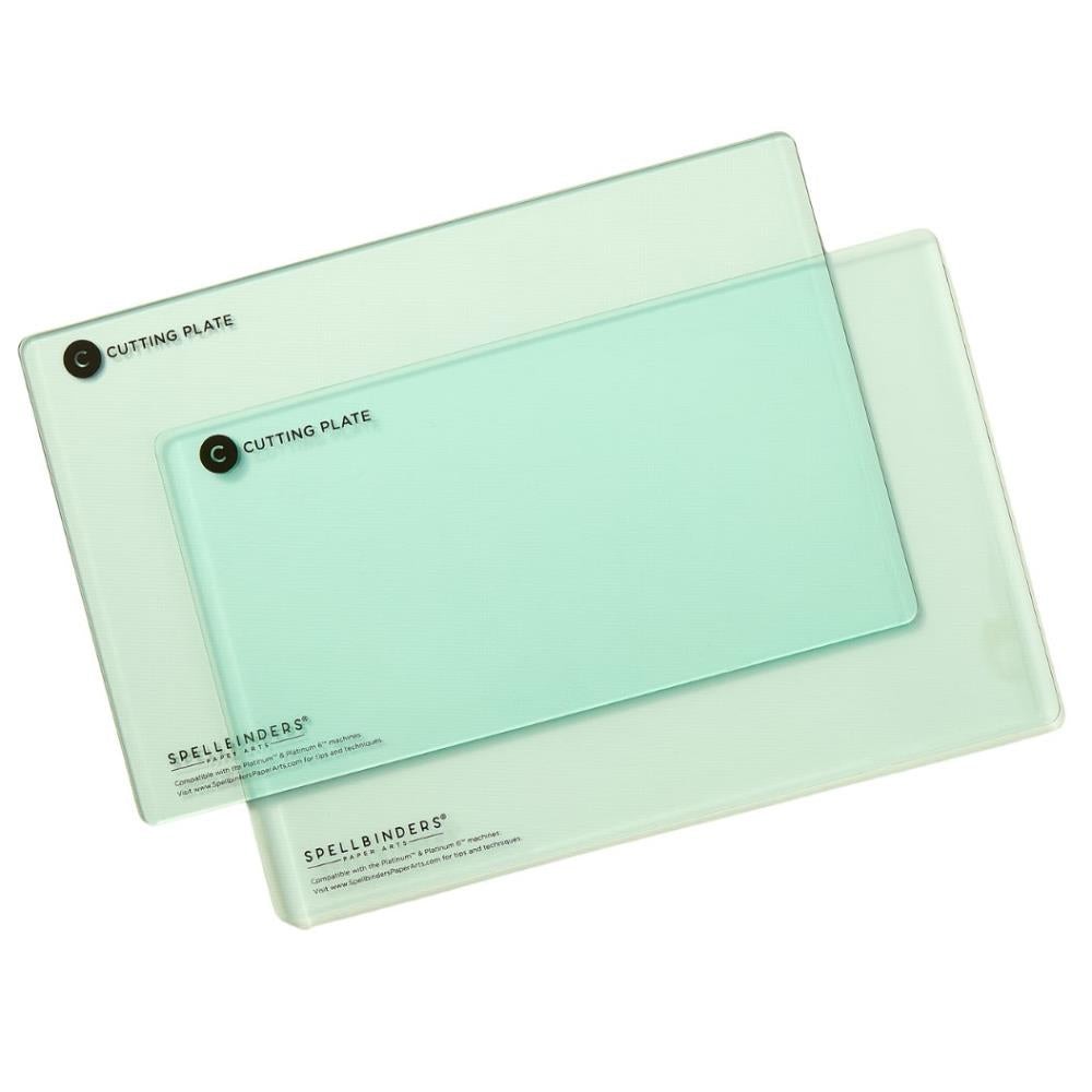 Spellbinders Extended Cutting Plates (C) 2Pk - Sage Green, PE-122 by Lisa Horton