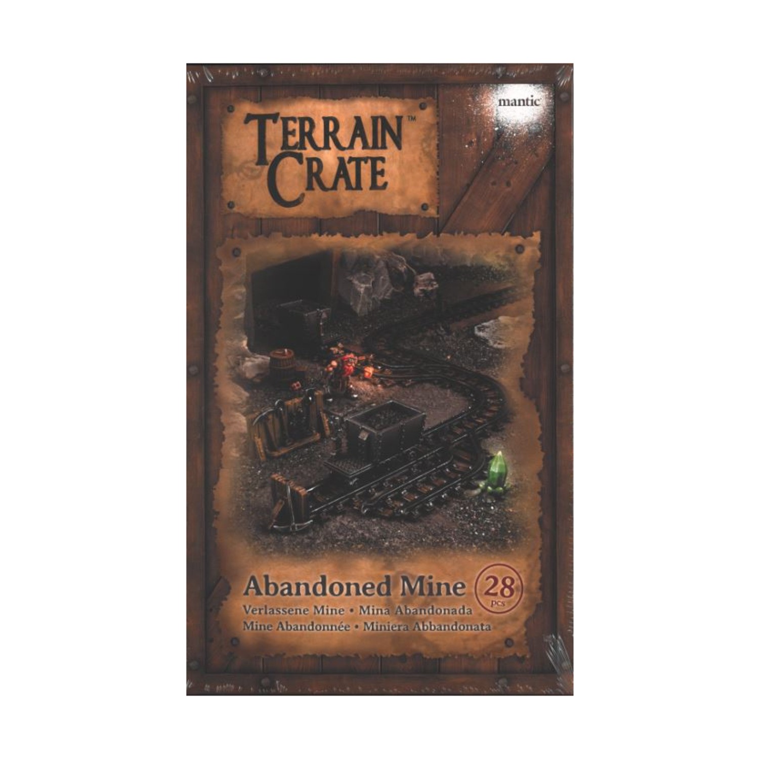 Mantic Terrain 28mm Abandoned Mine New