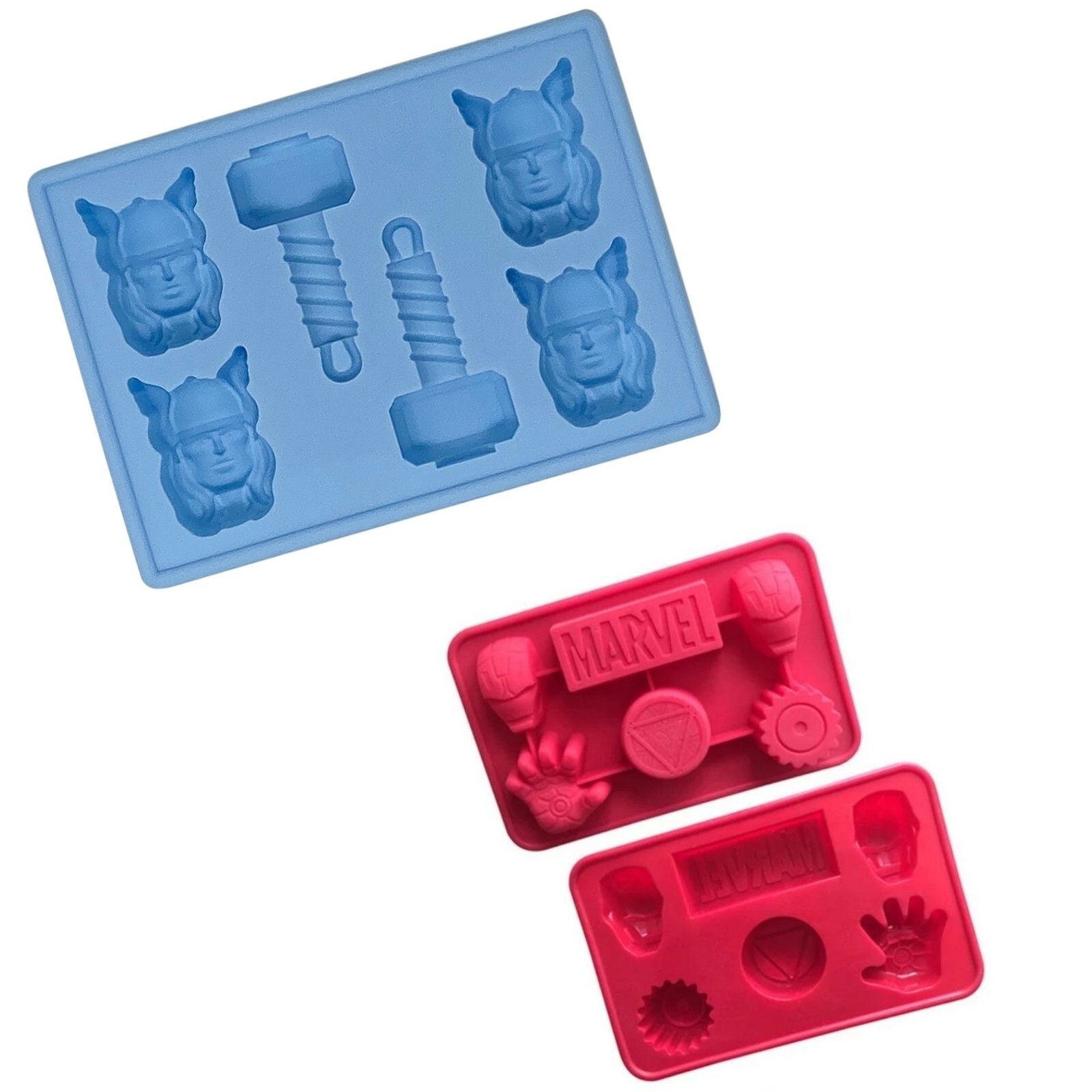 Thor and Iron Man - Silicone Ice Mold