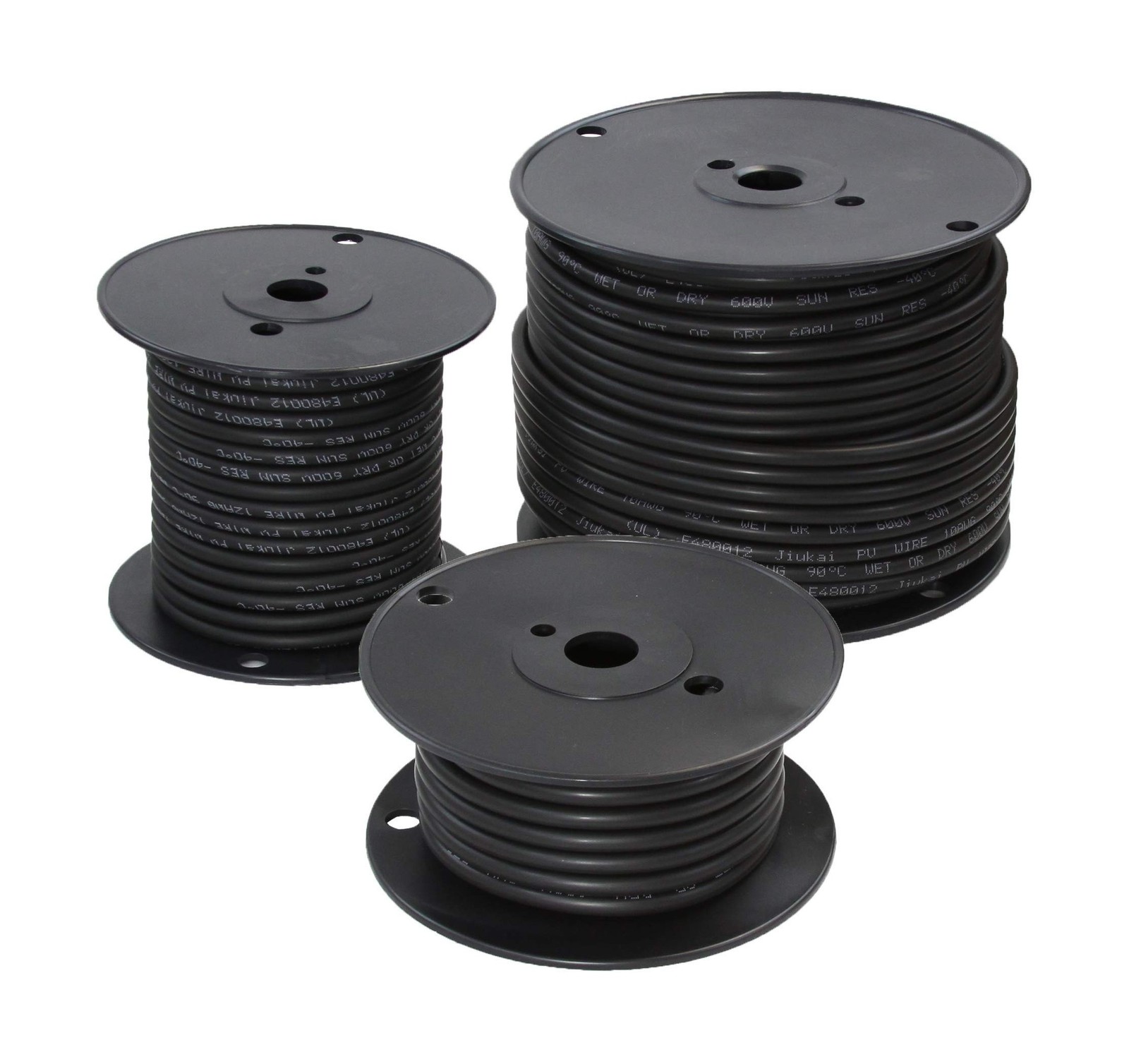 Powerwerx Solar Photovoltaic (PV) Wire Cable 600V UL 4703 (Gauge: 12, Length:...