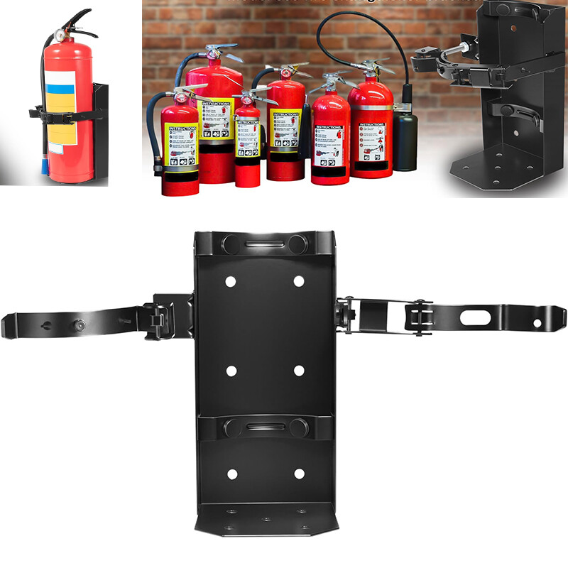 School Heavy Duty Fire Extinguisher Vehicle Bracket Mount for 10lb Dry 5lb Co2