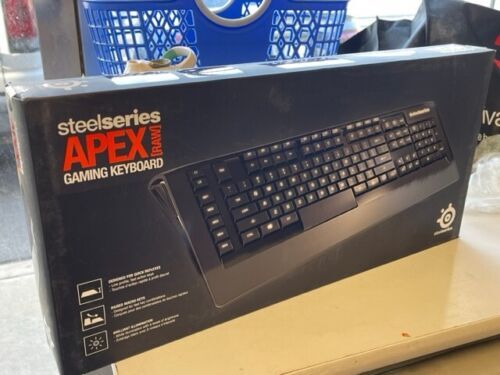 BRAND NEW--SteelSeries APEX [RAW] 64144 Wired USB Gaming Keyboard