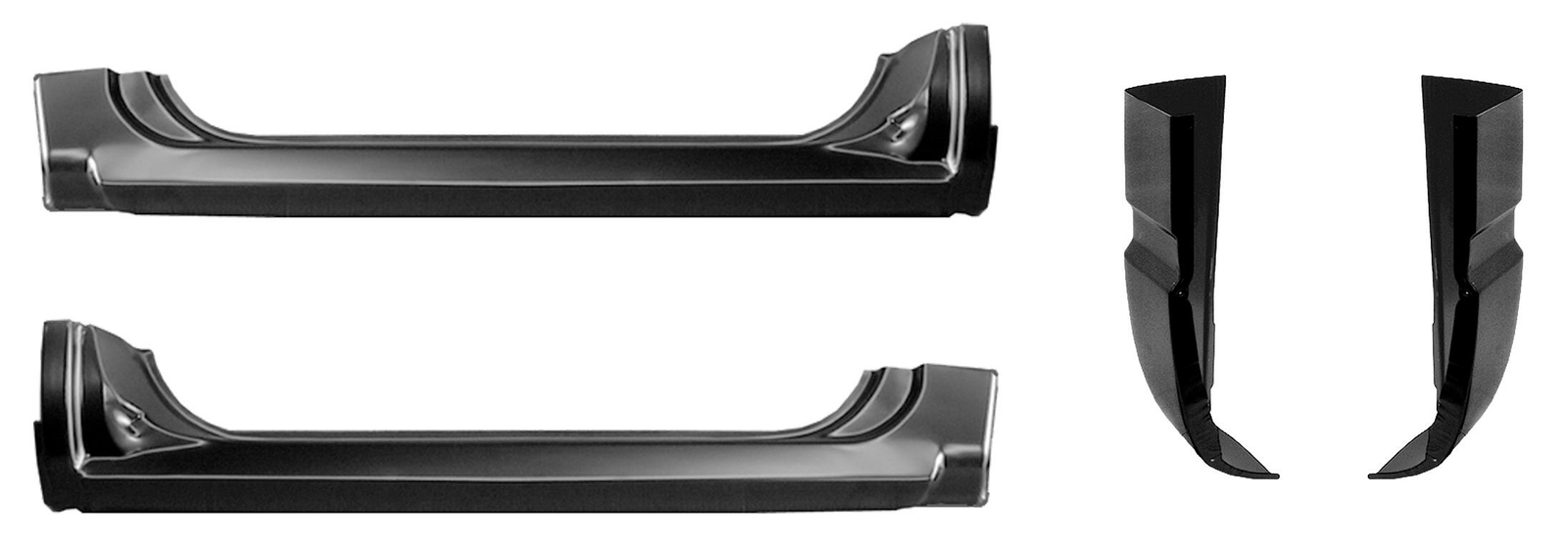 OE Style Rocker Panel & Cab Corner Kit fits 88-02 Chevy GMC CK Standard Pickup