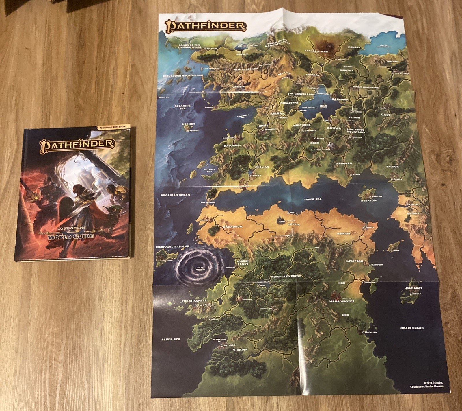 Pathfinder Lost Omens World Guide (P2) by Tanya DePass, James Jacobs (Hardcover,