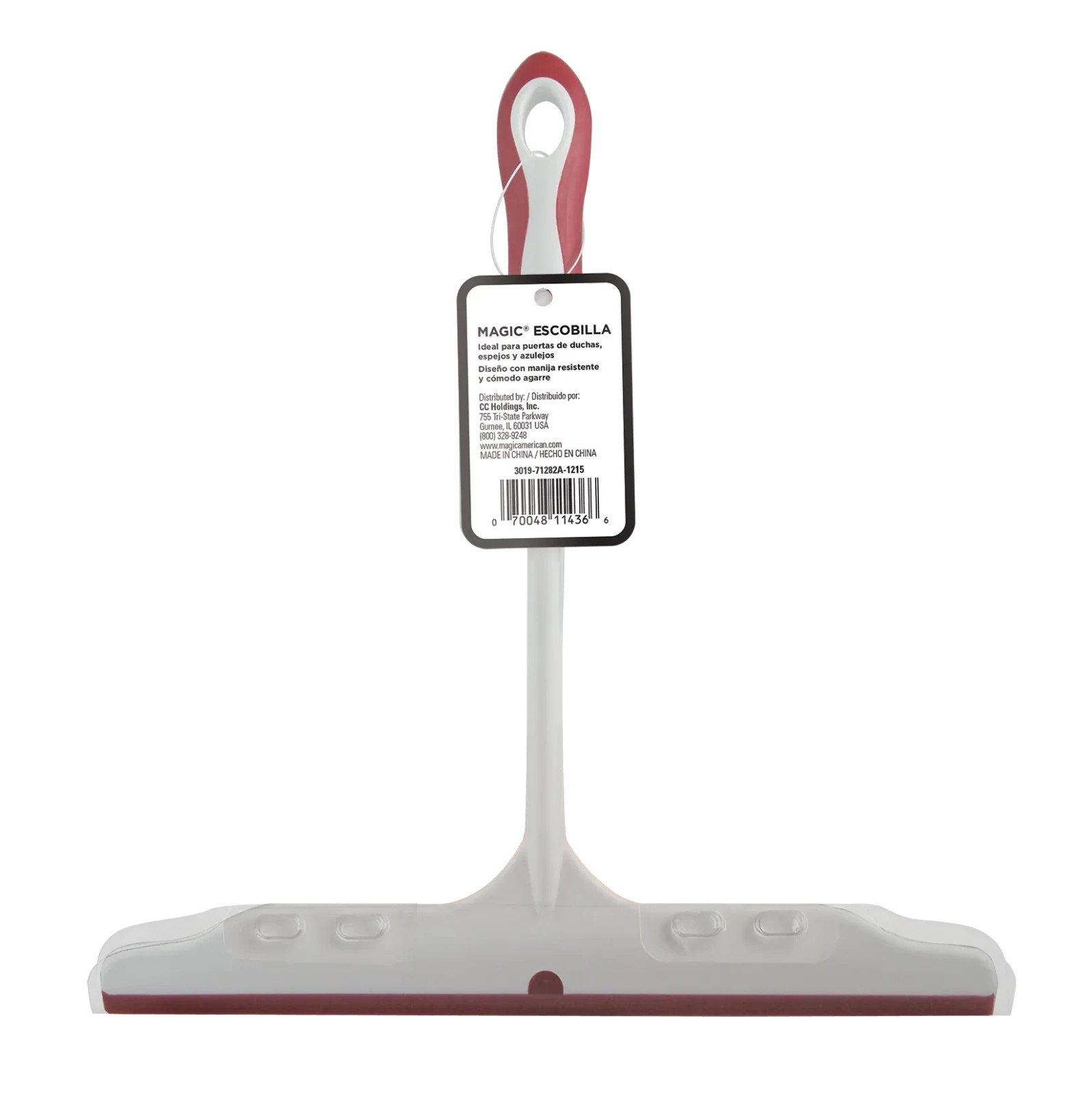 Magic Squeegee Cleaning Tool - Ideal for Shower Doors, Mirrors Bath and Tile