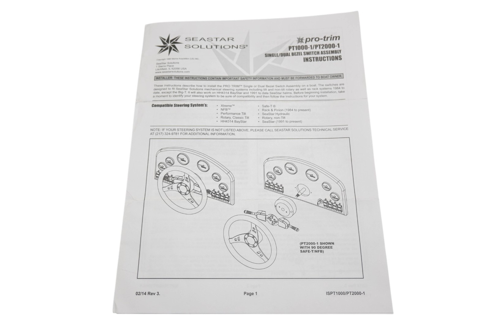 Pro-Trim Single/Dual Bezel Switch Assembly I