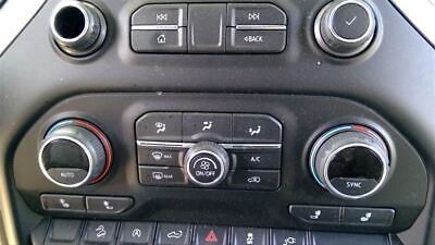 Silverado 15 2021 Temperature Control Model Number # 181723