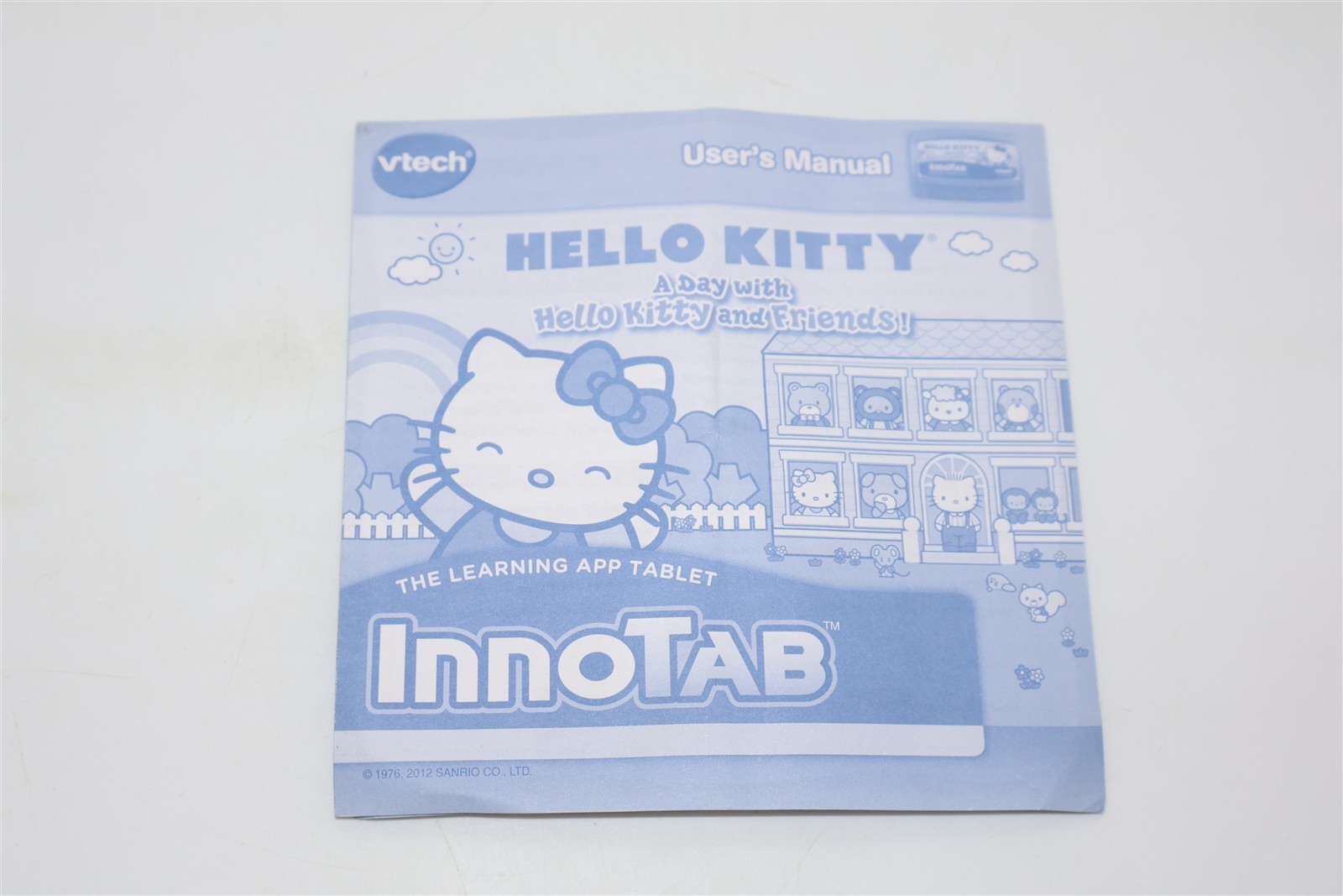 VTECH INNOTAB - GAME CARTRIDGE - HELLO KITTY - - W MANUAL