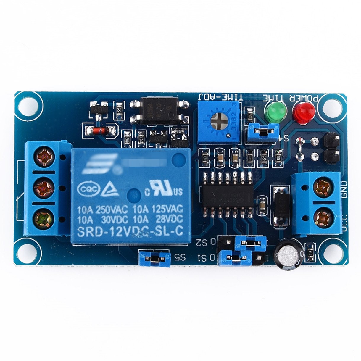 12V DC Delay Relay with Timer Turn on/Delay Off Switch Module...