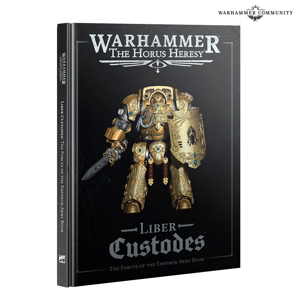 Liber Custodes Rulebook Horus Heresy Warhammer