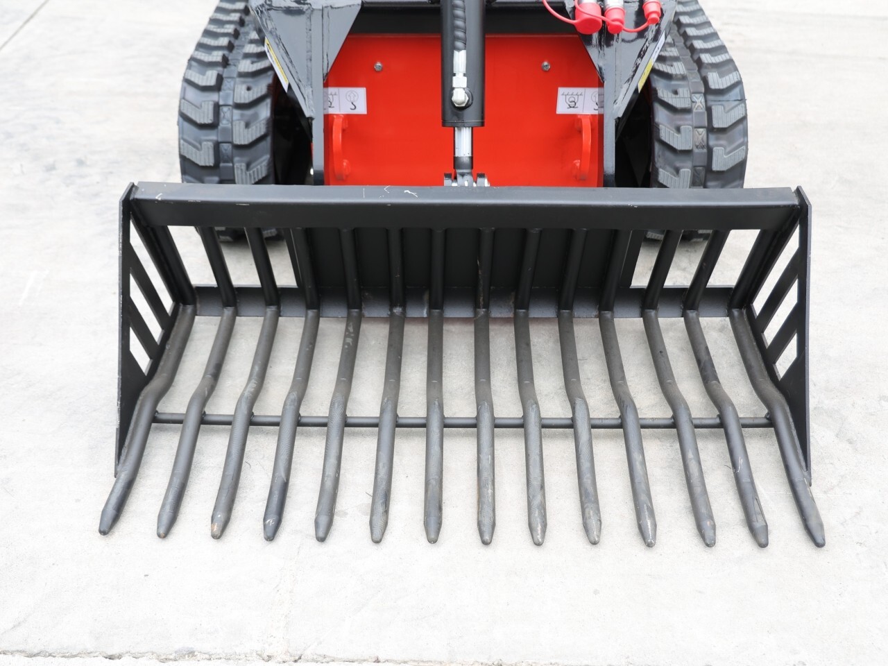 Rock Bucket Attachment for TYPHON STOMP Generic for 1-Ton Skid Steer Loaders