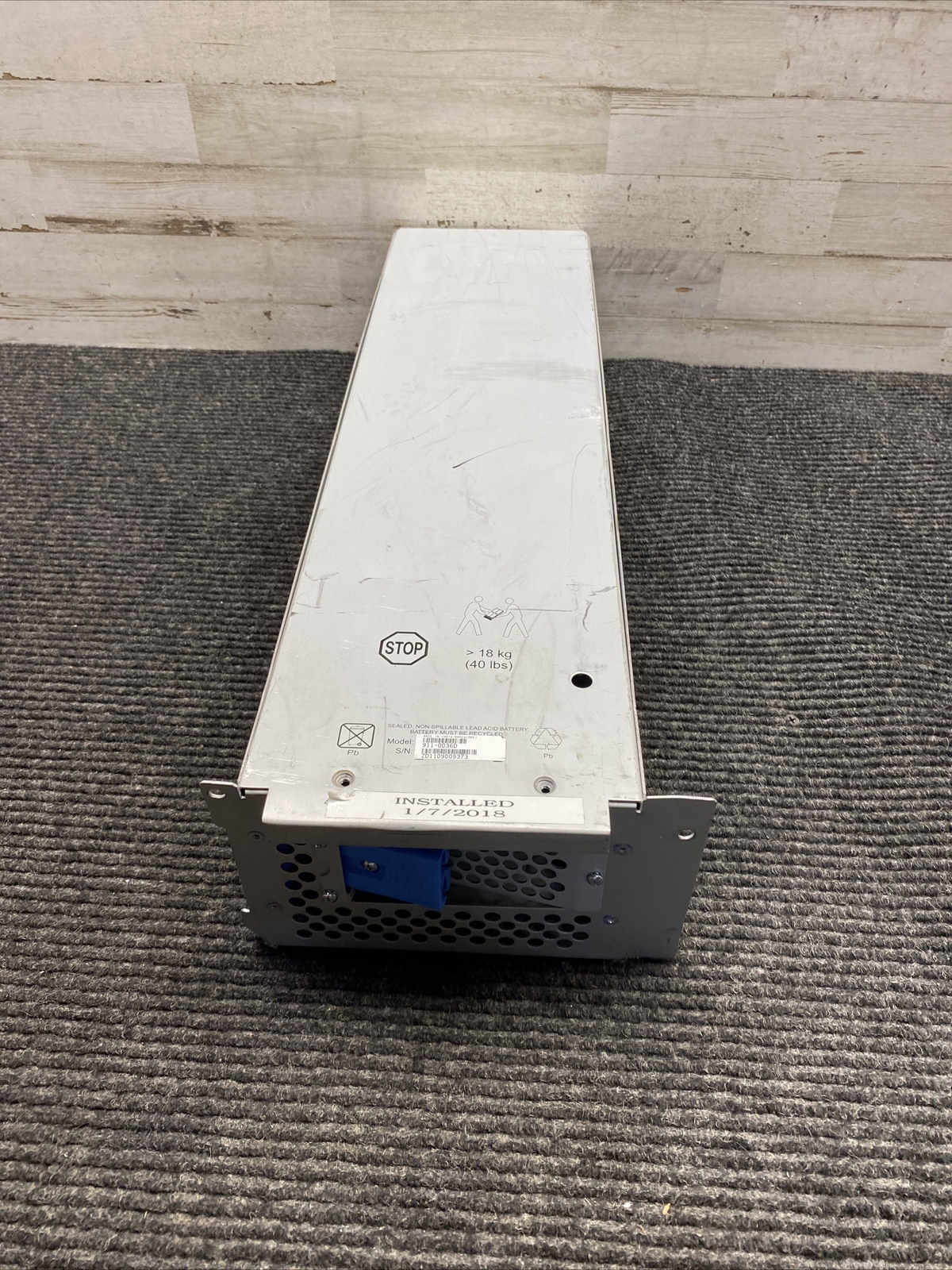 Used APC 911-0036D Replacement Battery Module Cartridge No Battery
