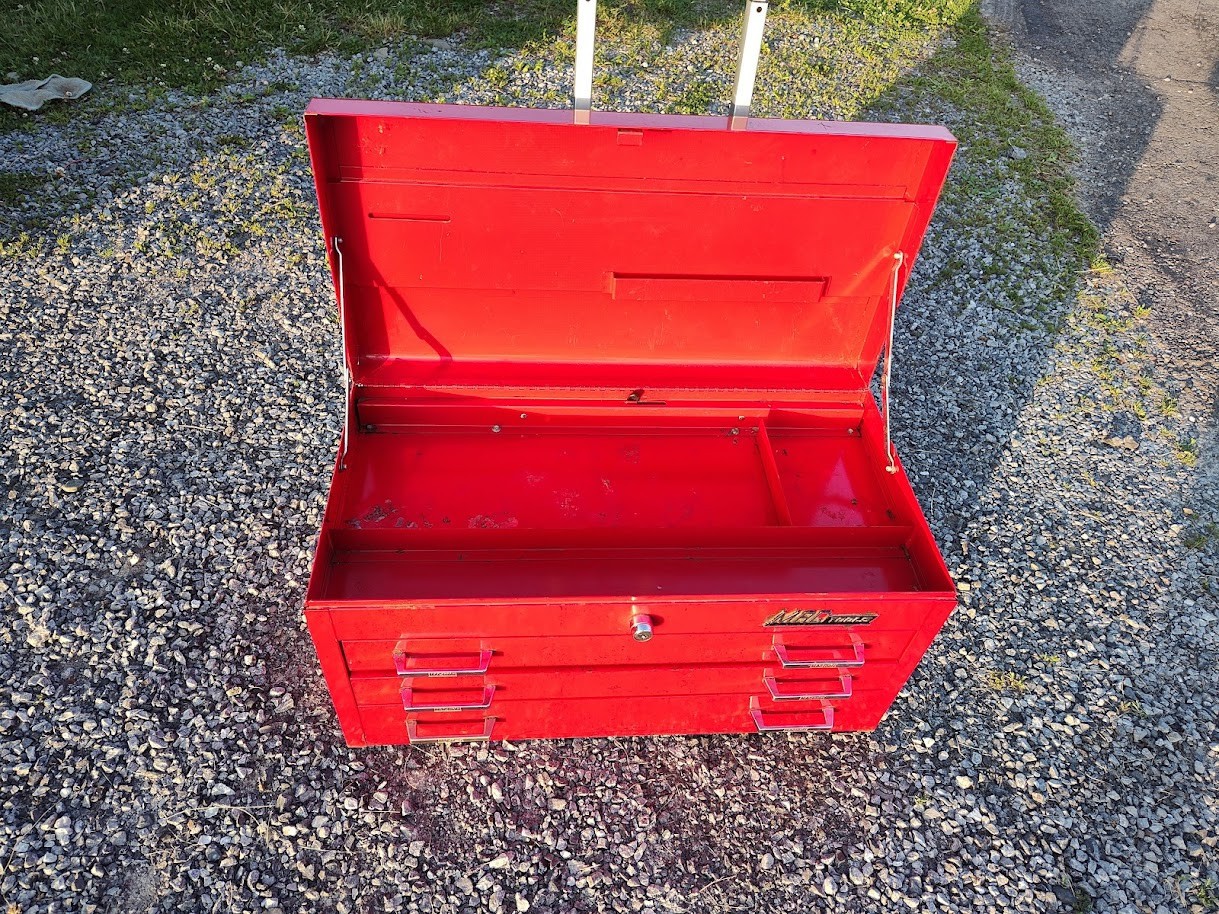 Rare Vintage MAC Tools top box - 3 drawer chest