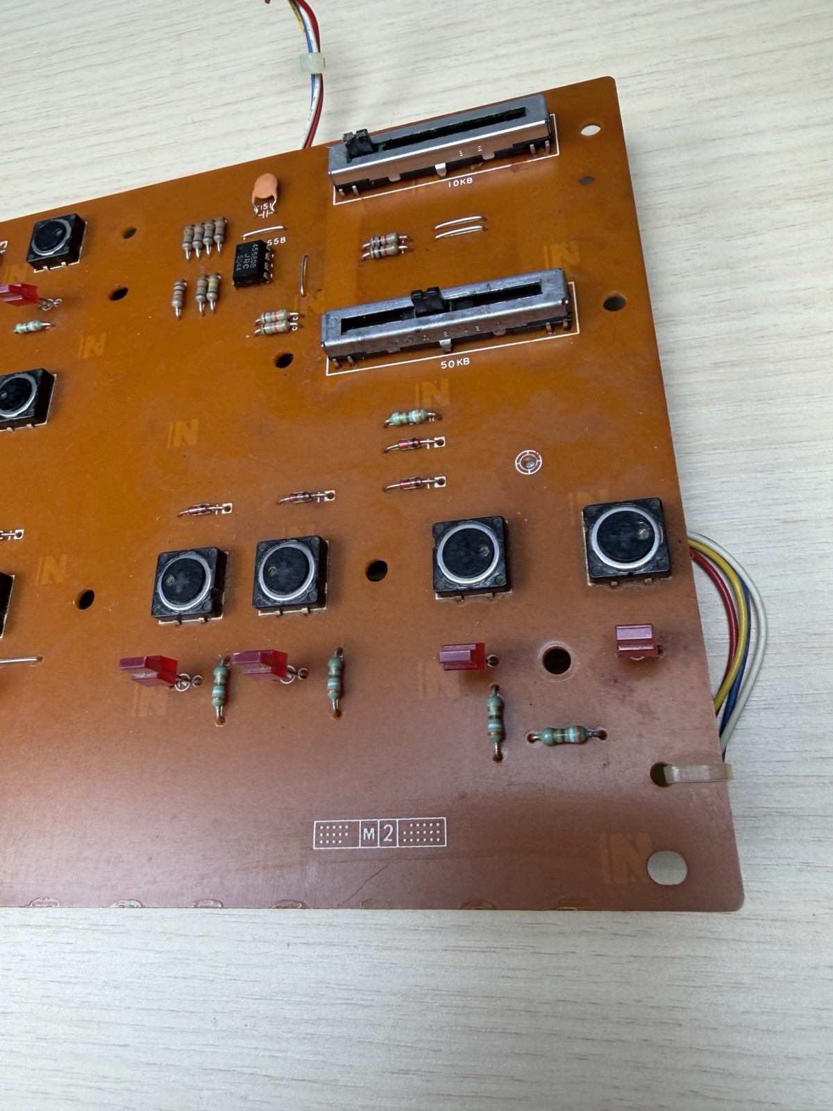 casio keyboard cz-5000 M5153 CN2M Circuit Board Part
