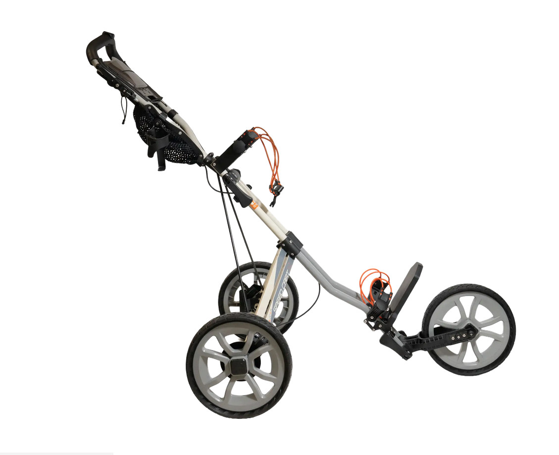 New Sun Mountain Speed Cart X Push Cart  Steel-Fog