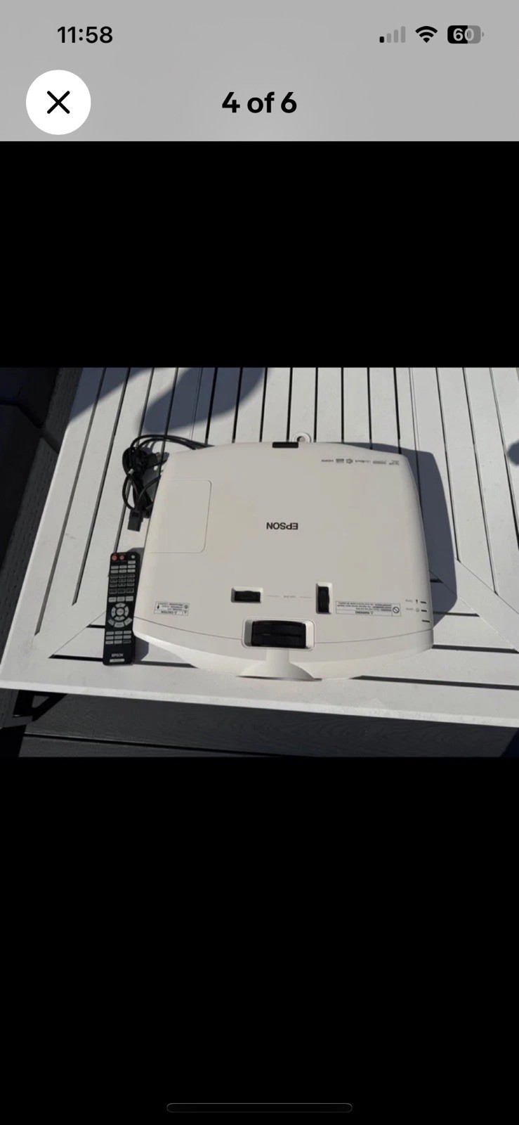 EPSON HomeCinema 5020UB 2D & 3D Projector