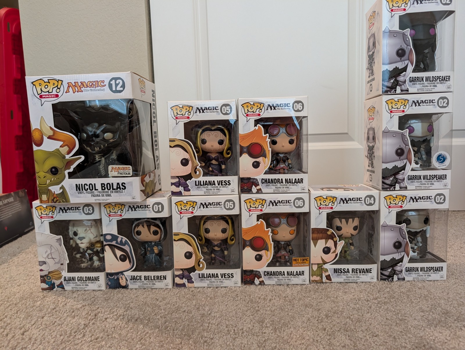 Magic the Gathering- Funko Pop- hot topic pax southern hobby Pro tour Exclusives