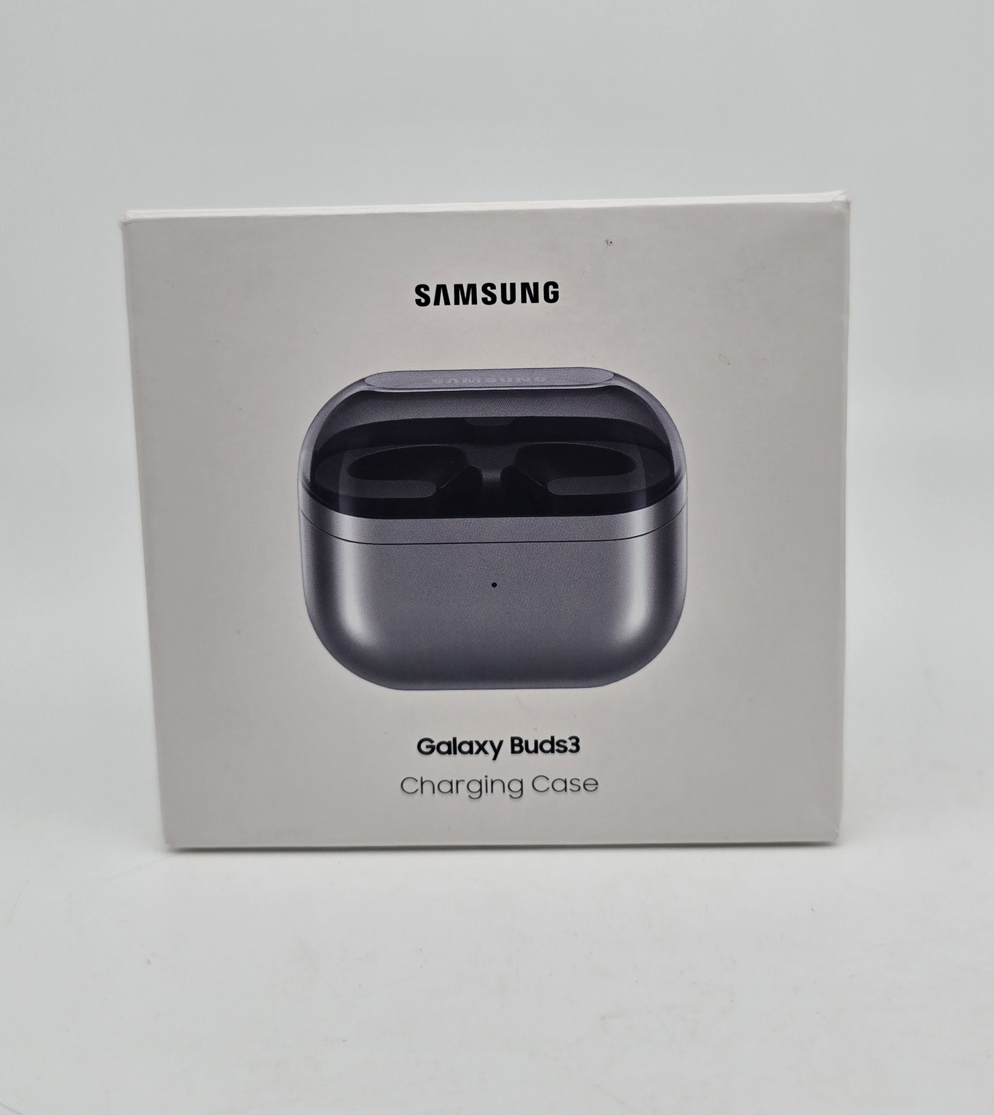Samsung Galaxy Buds3 Replacement Charging Case (EP-QR530CJEGUS) Silver -OPEN BOX